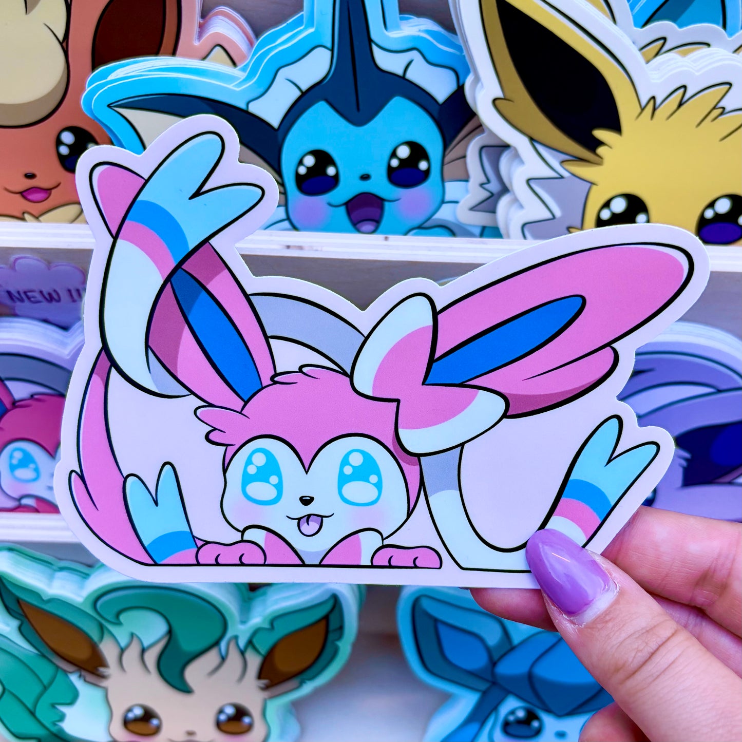 eeveelutions peeker stickers