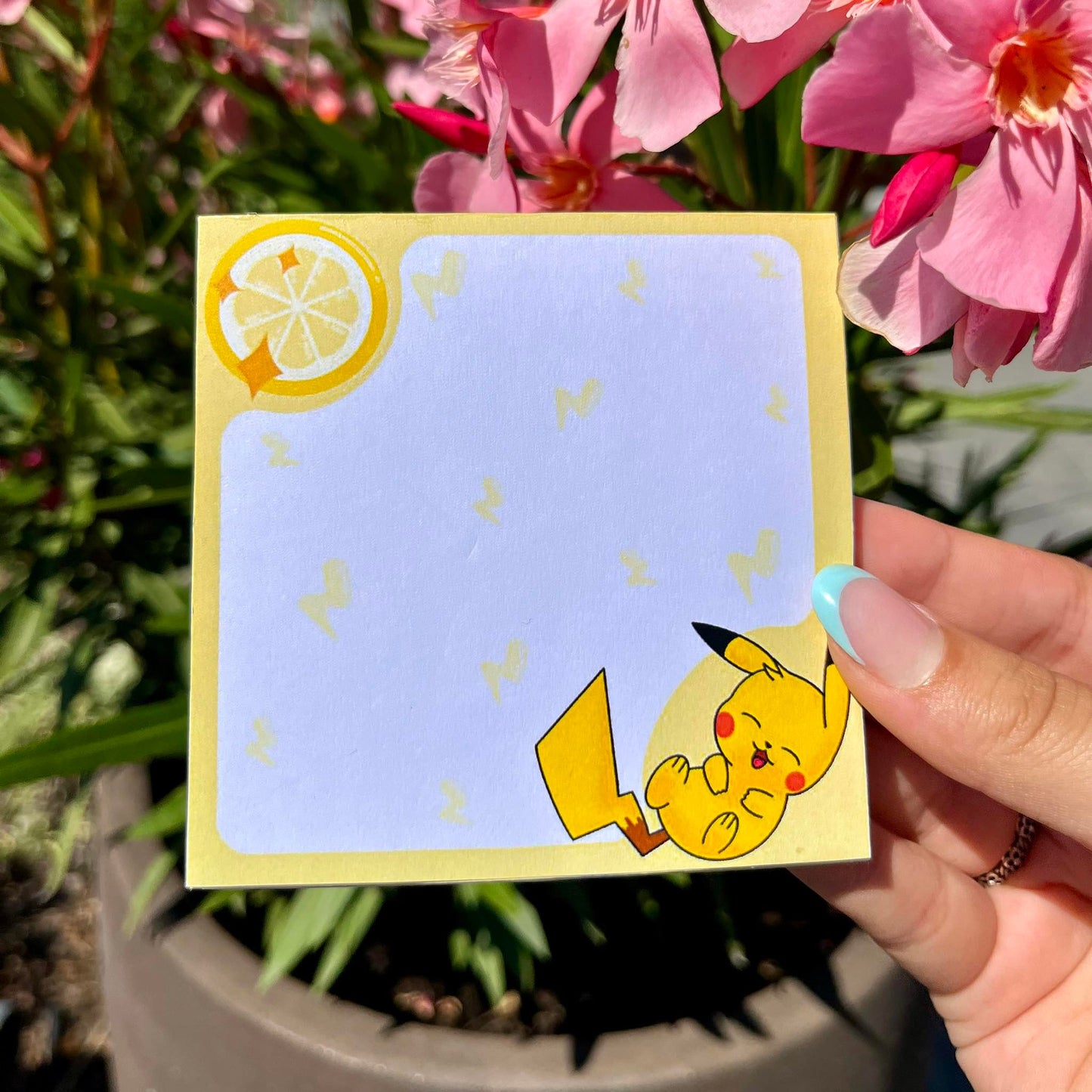 Kawaii buddy memopad yellow