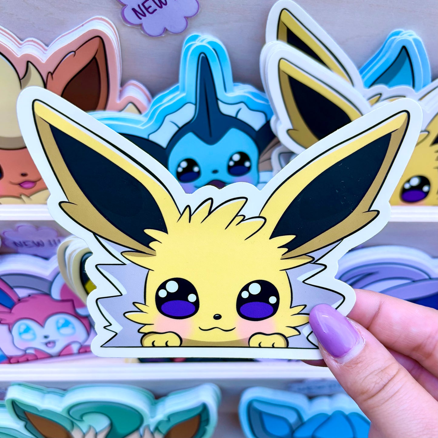 eeveelutions peeker stickers