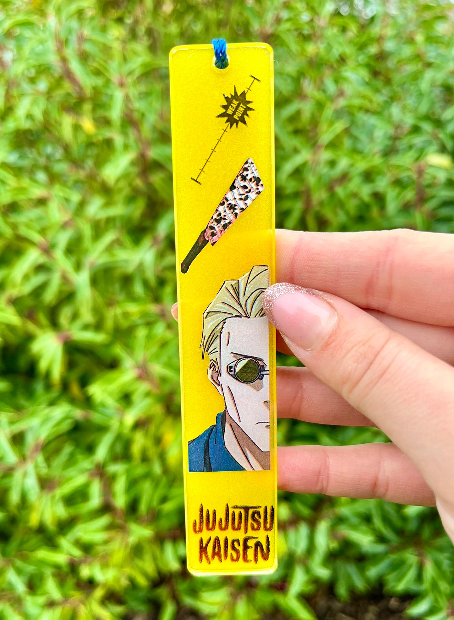 hot business man resin bookmark