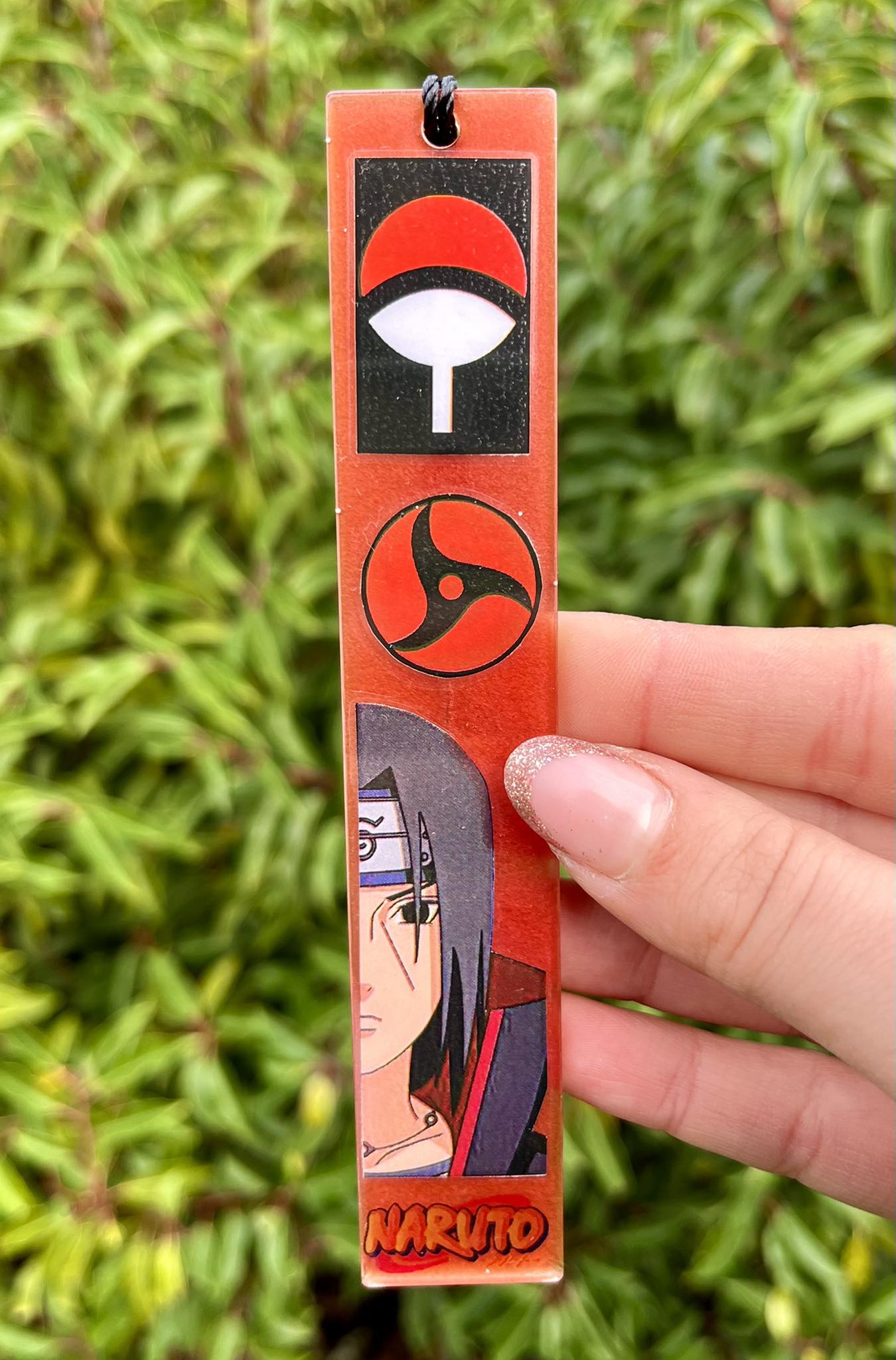 Emo clanboy resin bookmark