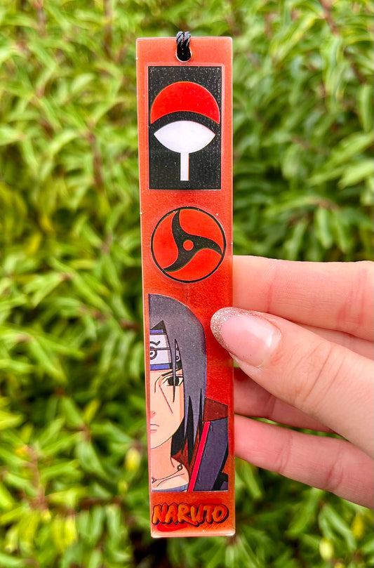 Emo clanboy resin bookmark
