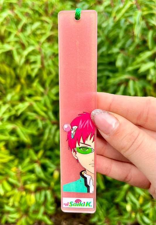 Psychic boy resin bookmark