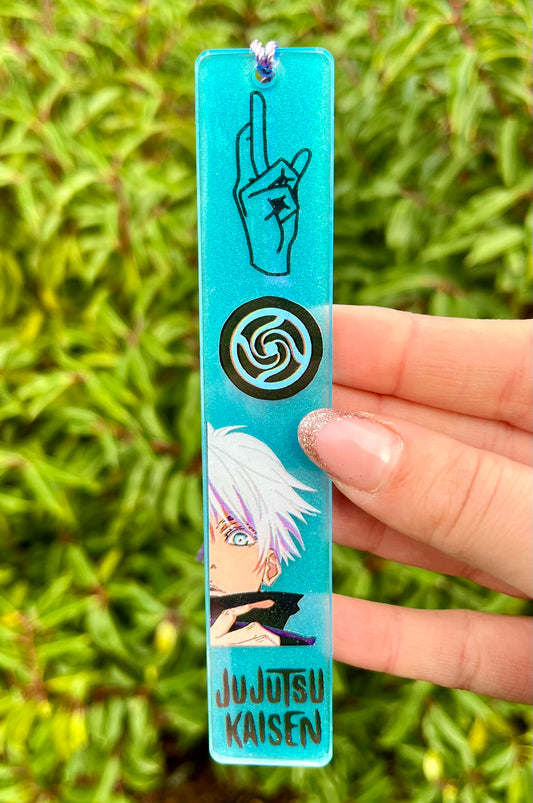 No mask hot sorcerer resin bookmark