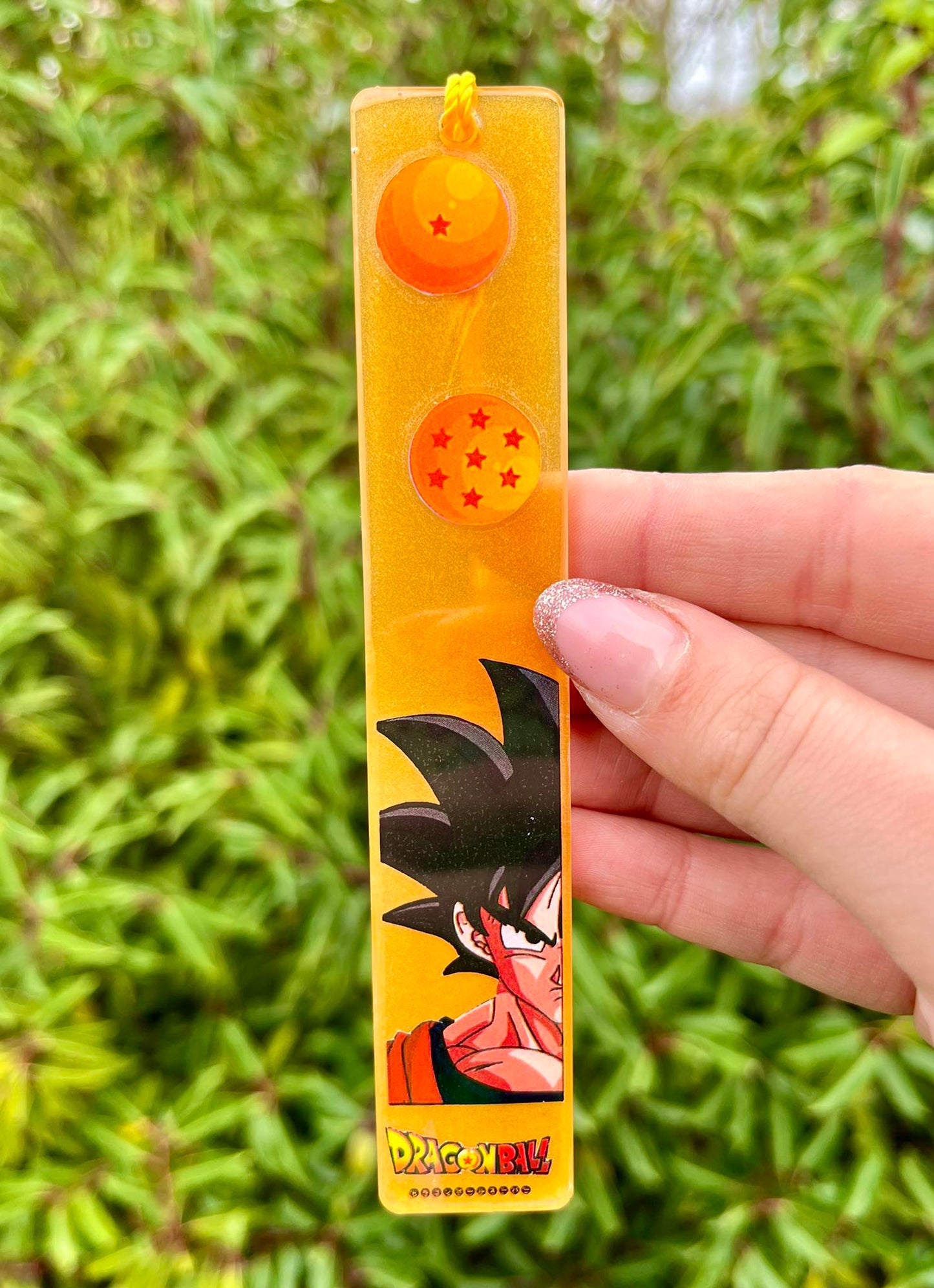 Rage boy resin bookmark