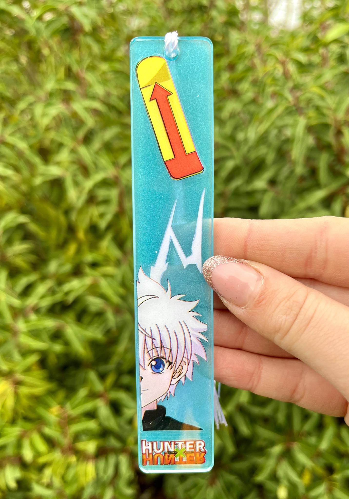 Assassin boy resin bookmark