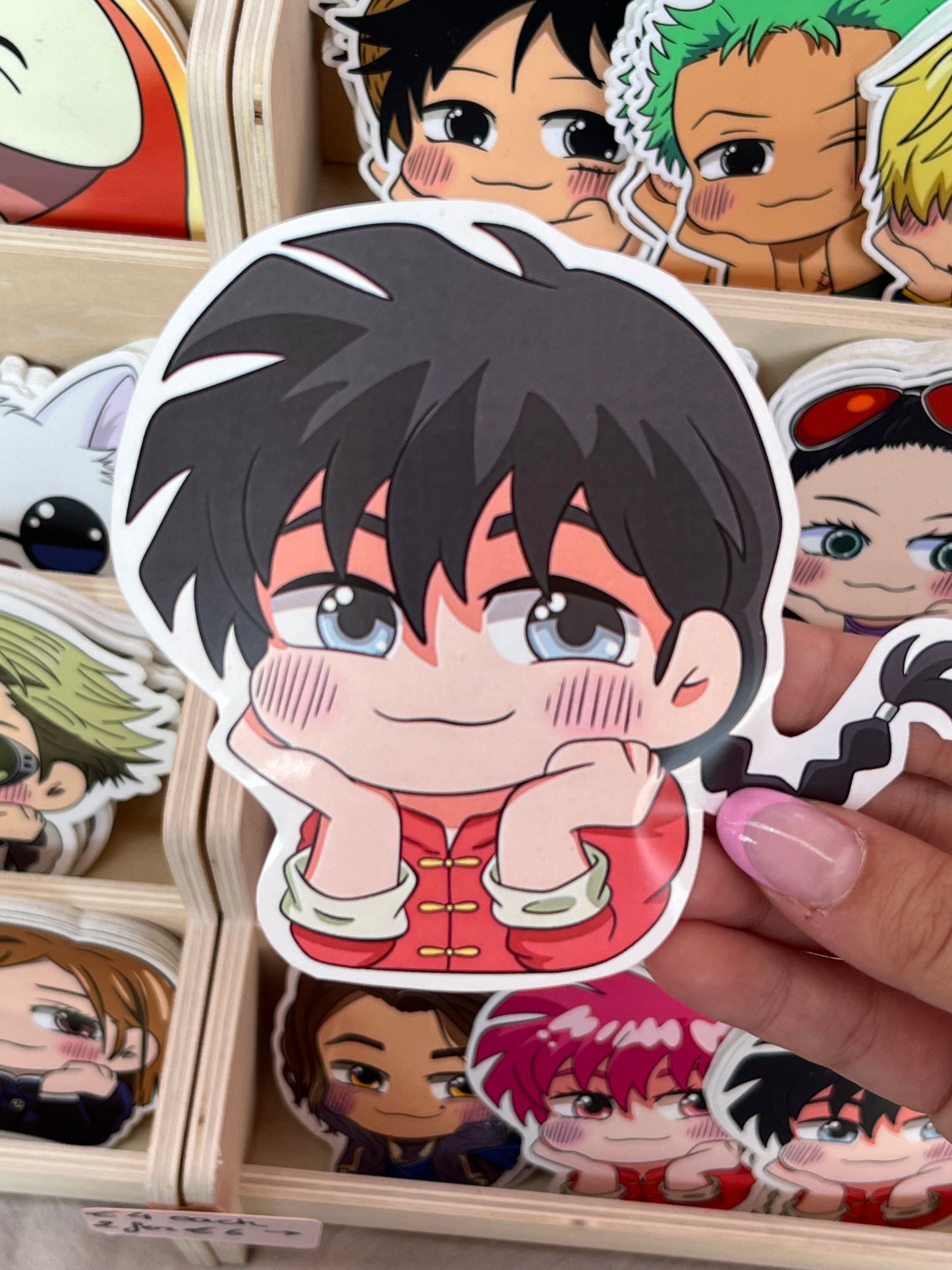 Chibi stickers of Ranma