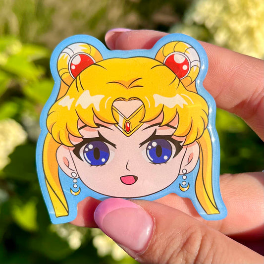 Moon girl phone grip