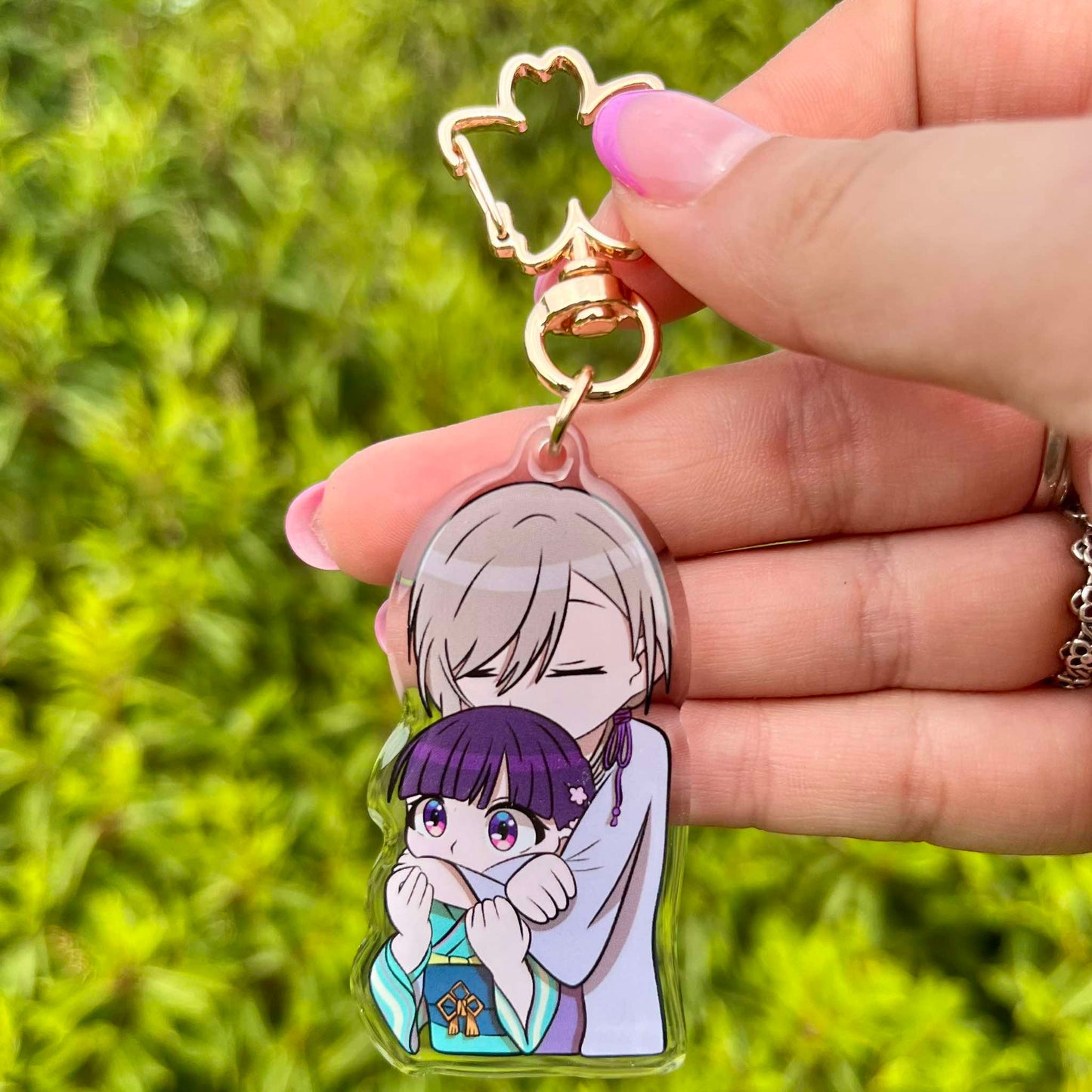 Marriage couple keychain