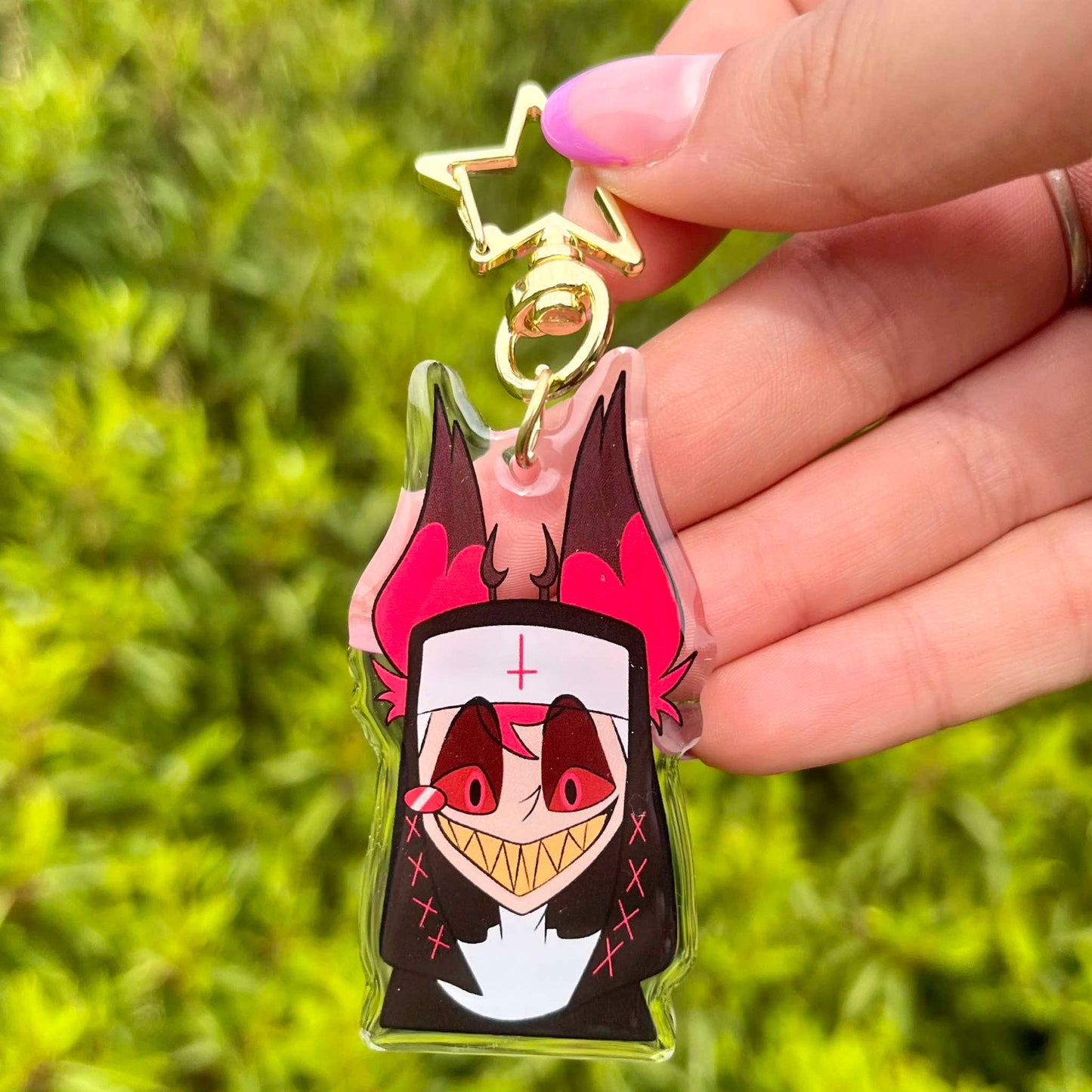 Nun overlord keychain