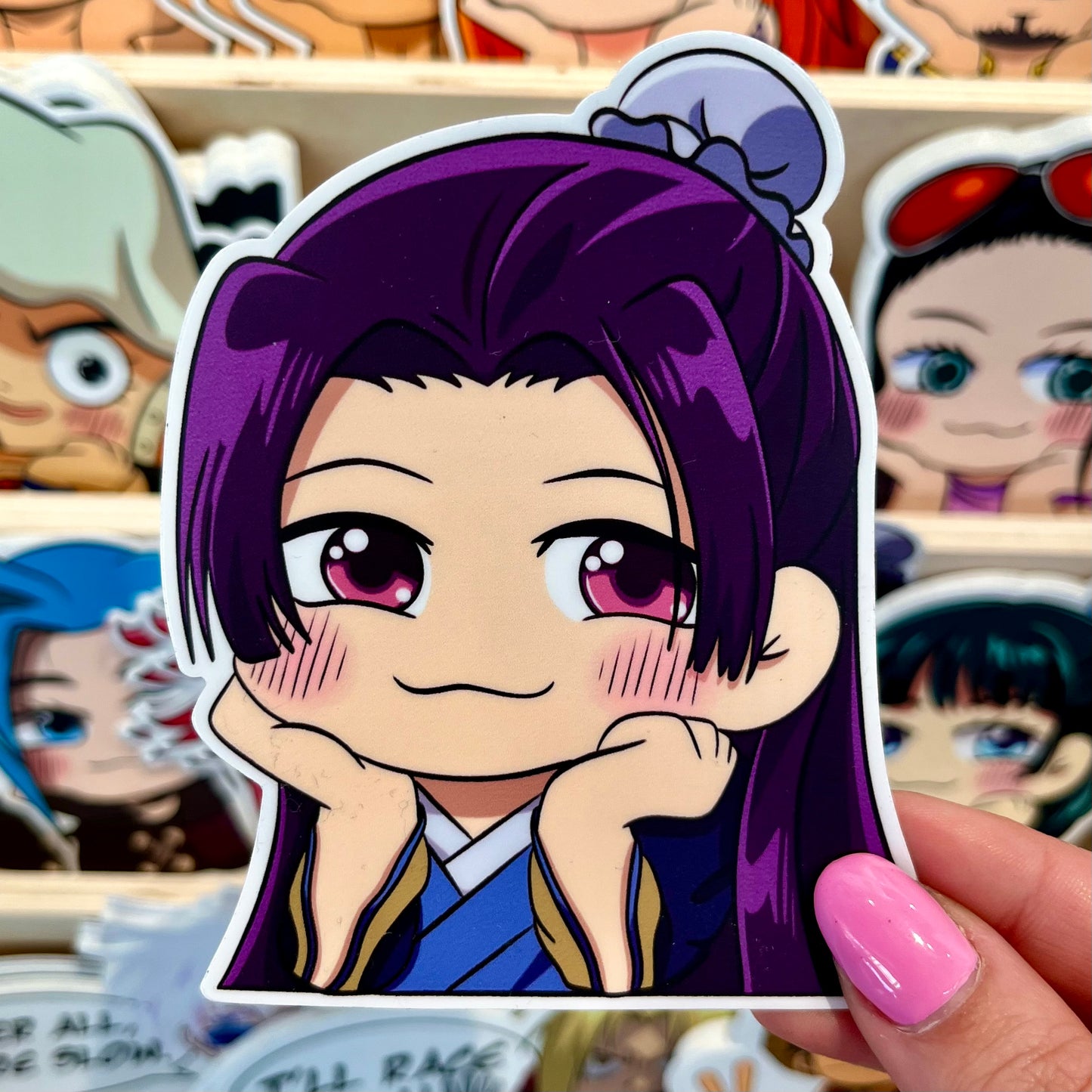 Chibi stickers of Apothecary diaries