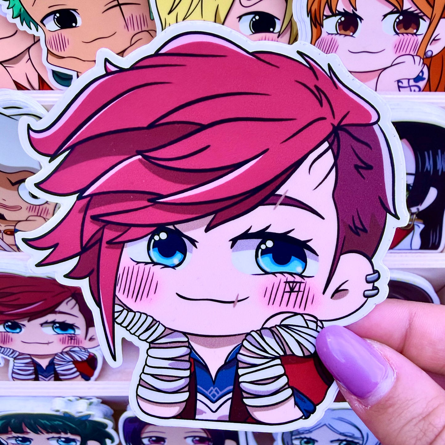 Chibi stickers of Arcane