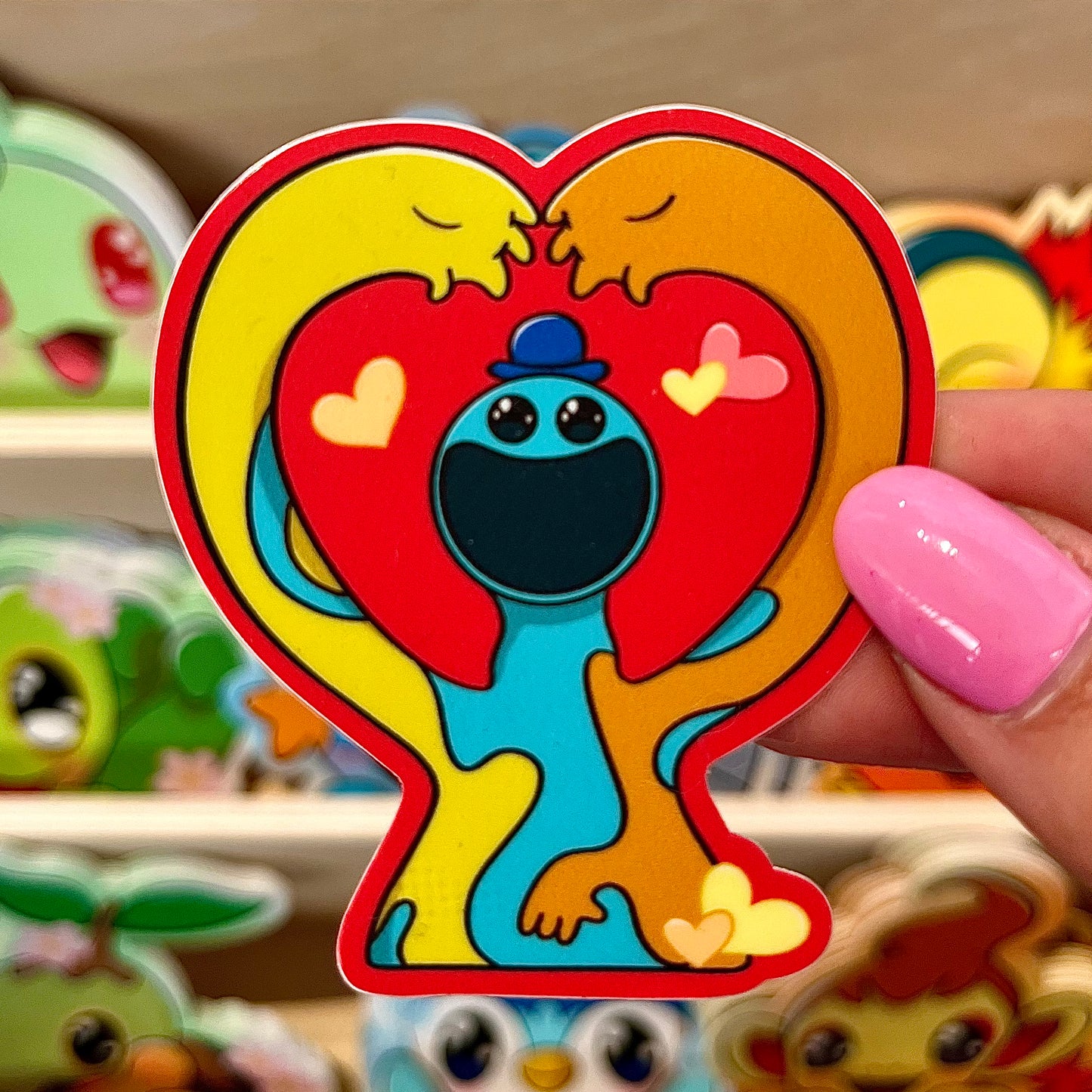 Poppy play small stickers