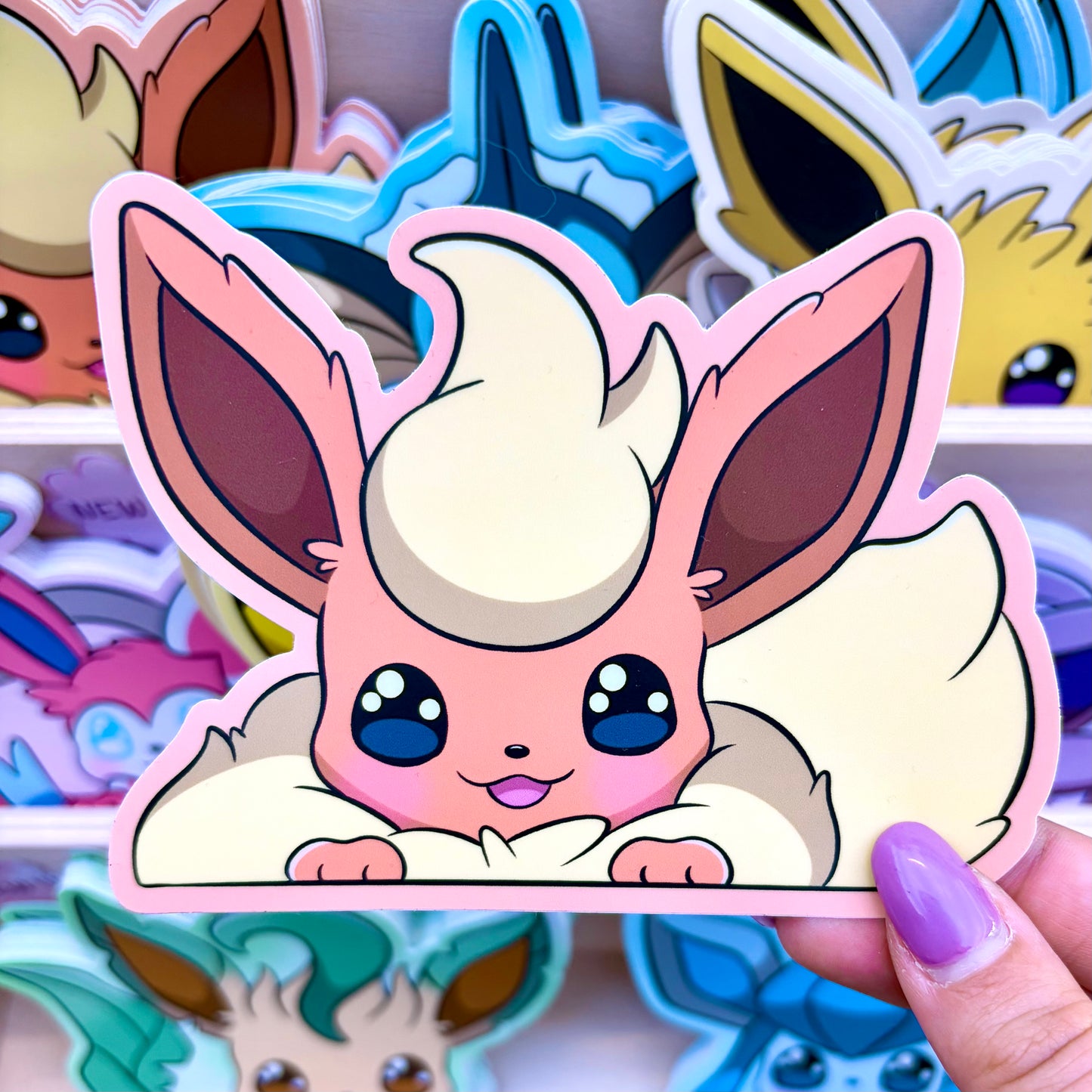 eeveelutions peeker stickers