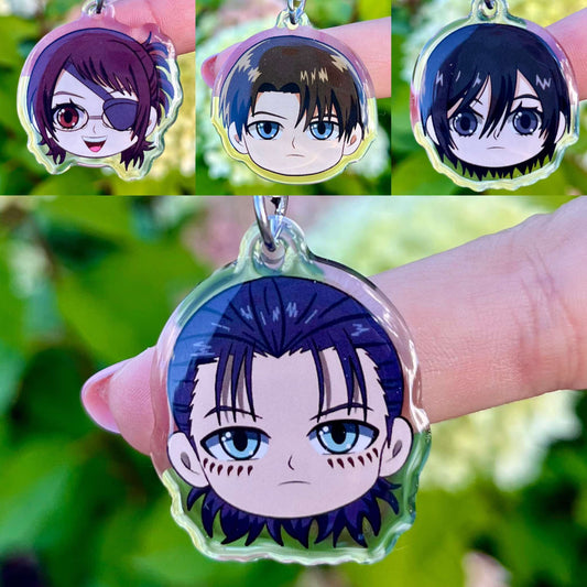 Slay giants anime phone charms