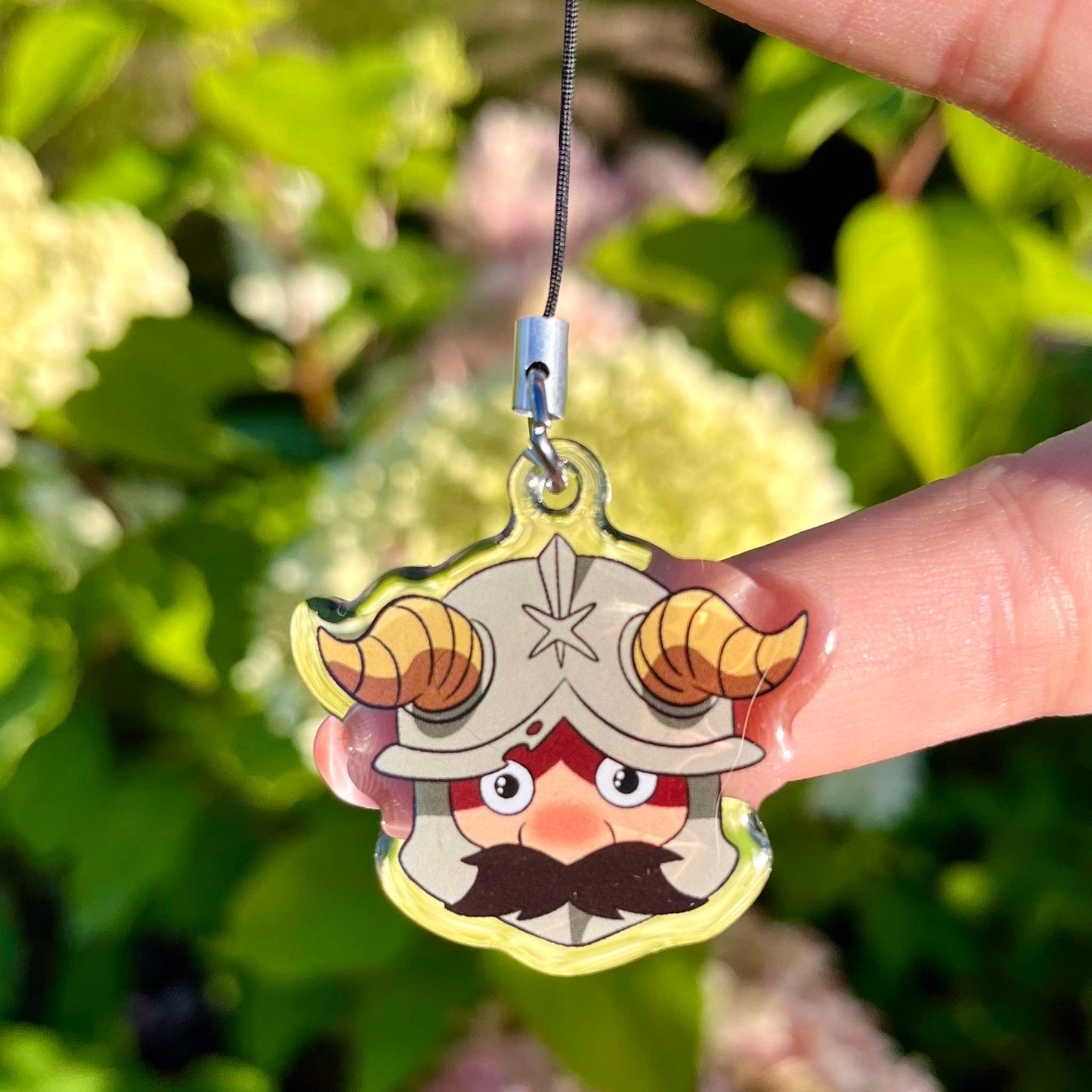 Food dungeon phone charm