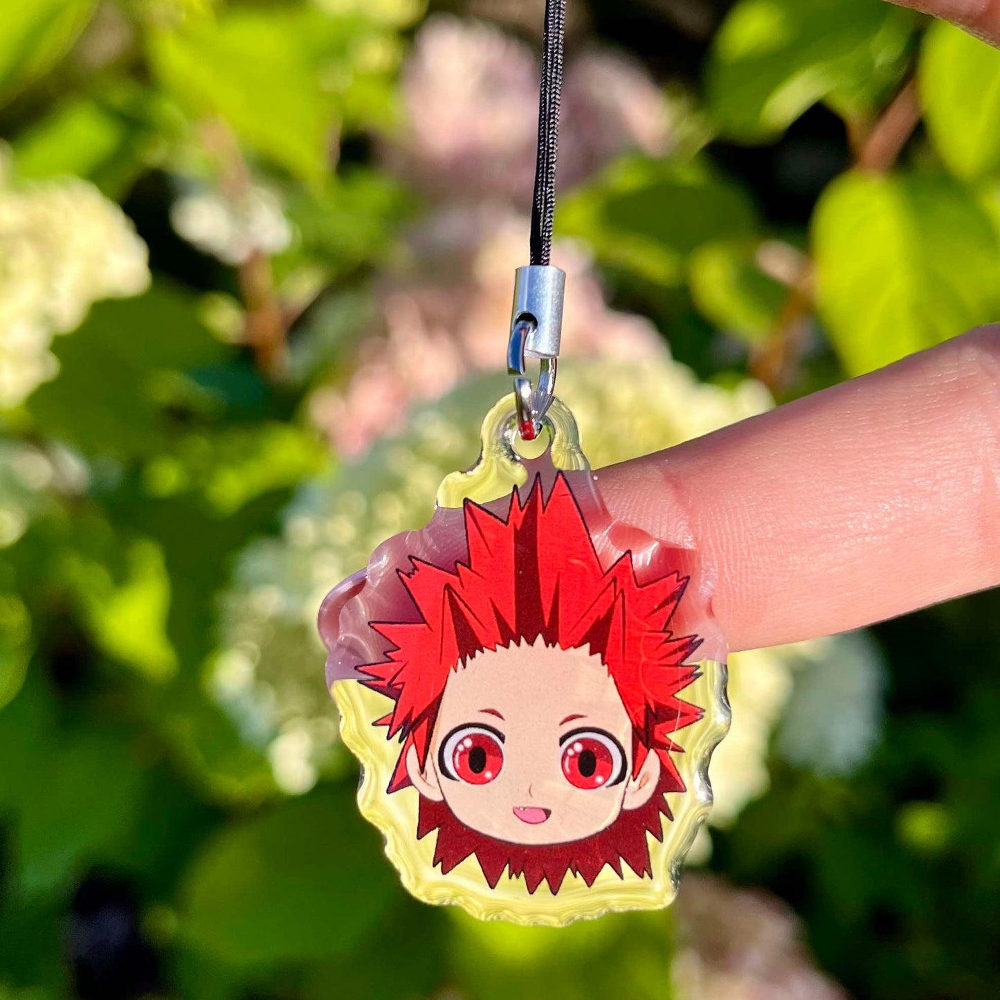 Heroes shool anime phone charms