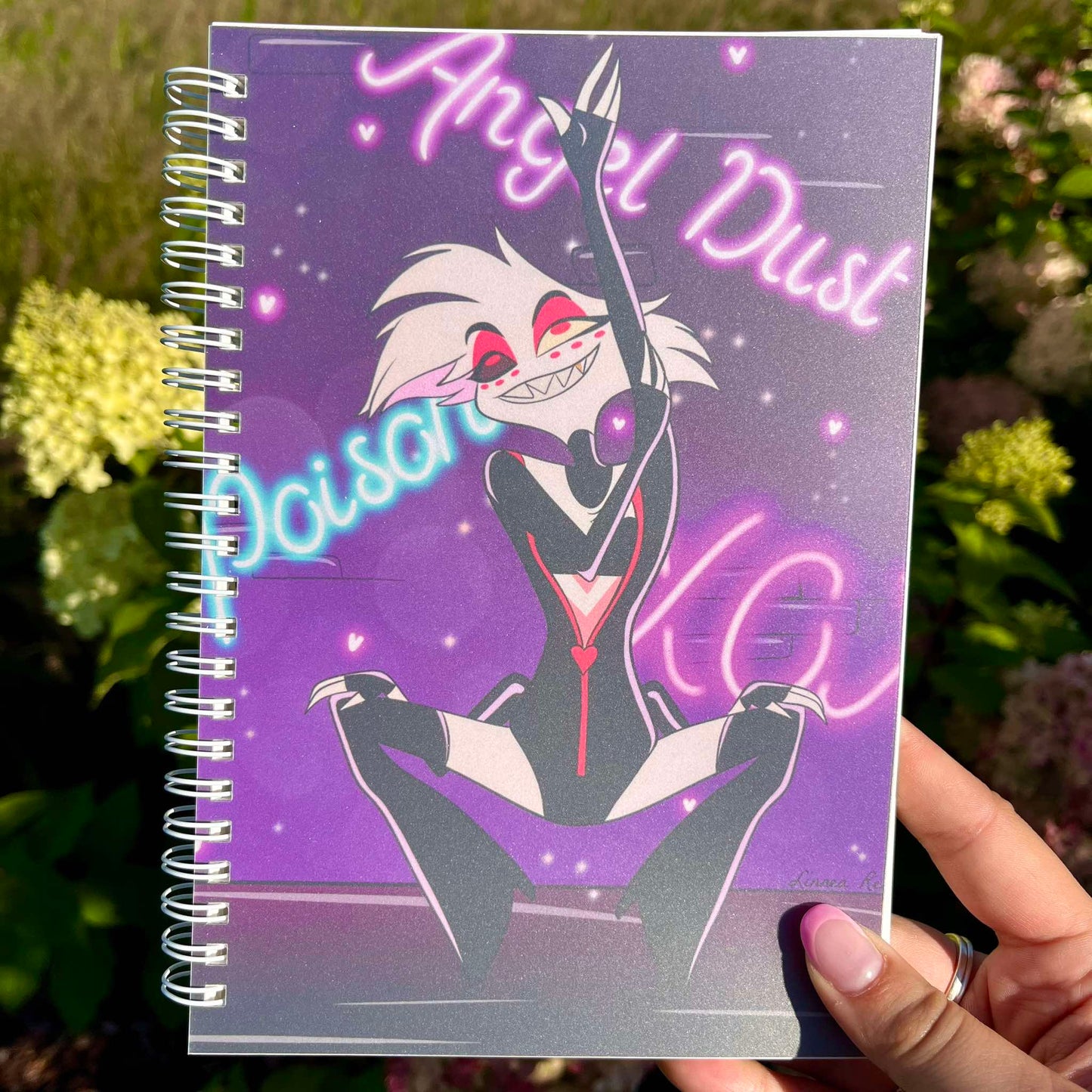 Hazbin spider stickerbook