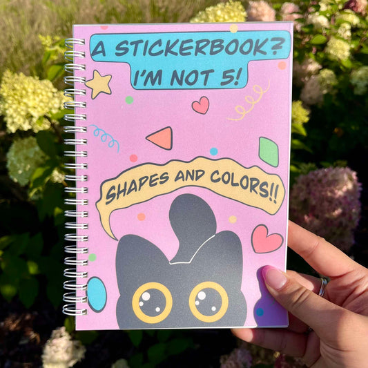 Stickerbook shapes and colors