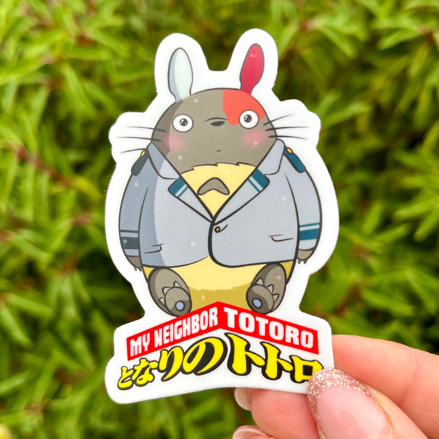 Forest spirit in school uniform sticker