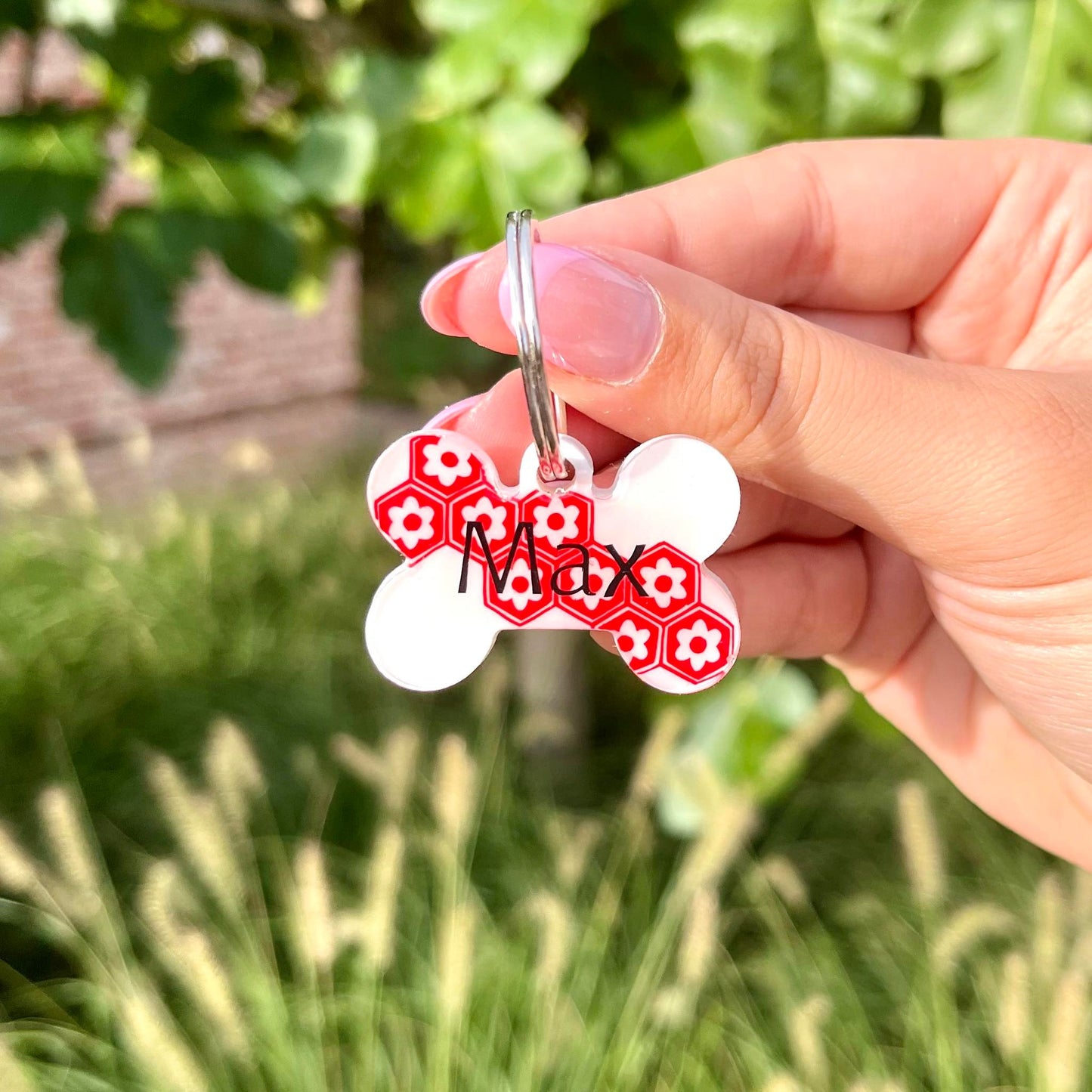 Custom anime dog tag