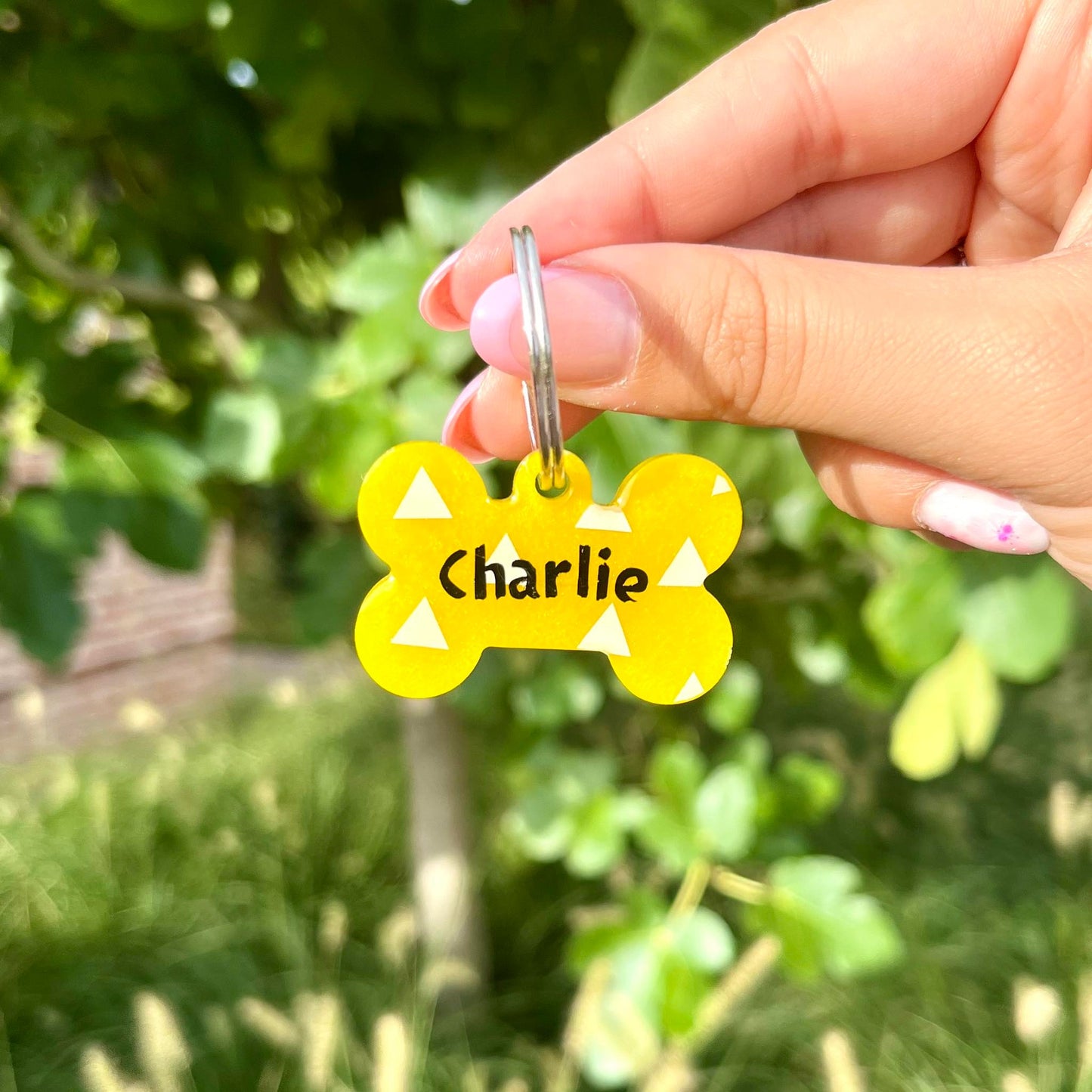 Slayer anime dog tags