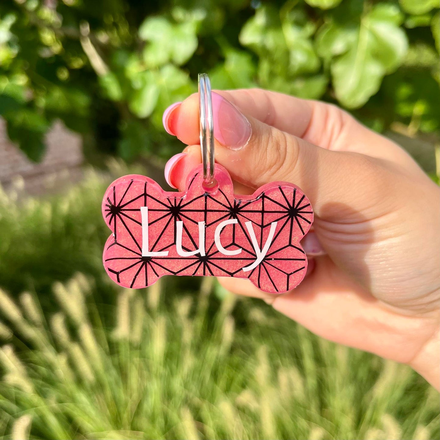 Slayer anime dog tags