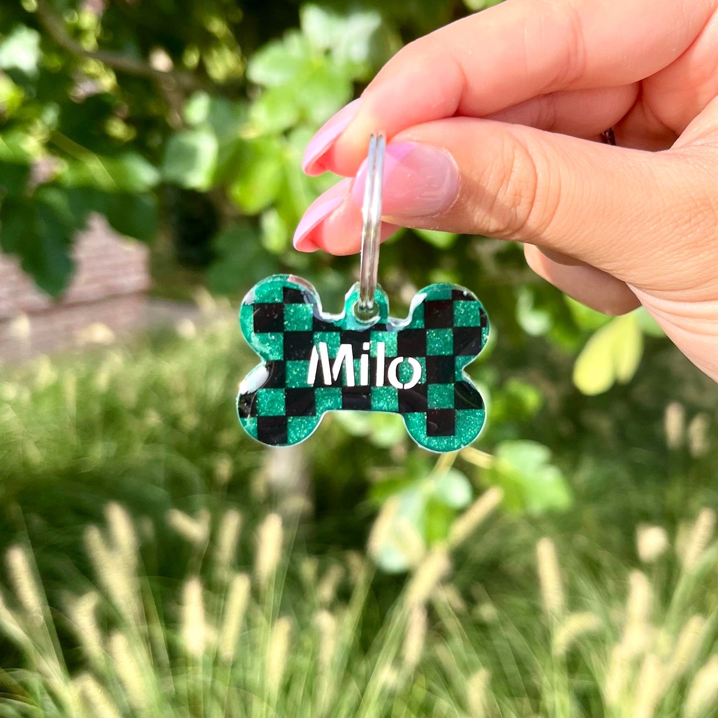 Slayer anime dog tags