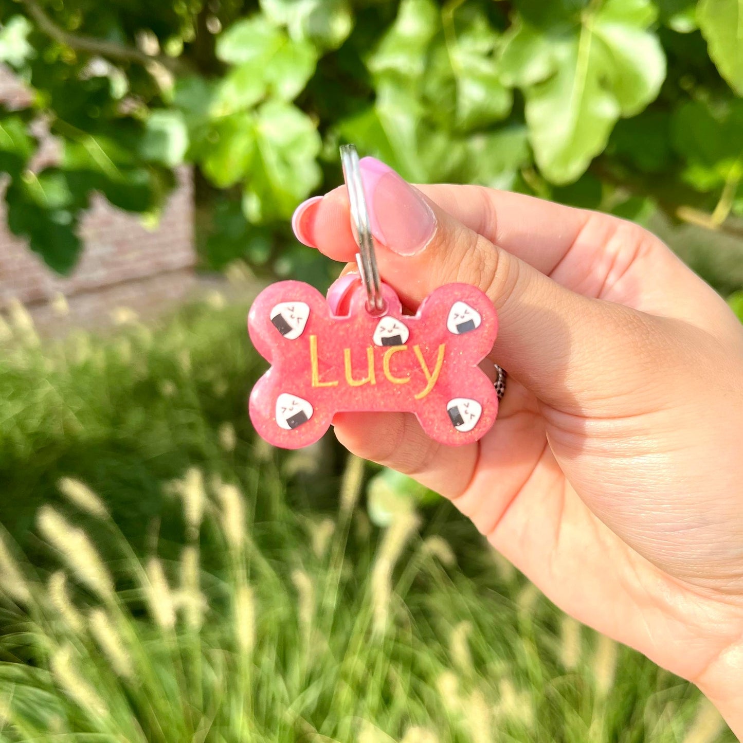 Custom anime dog tag