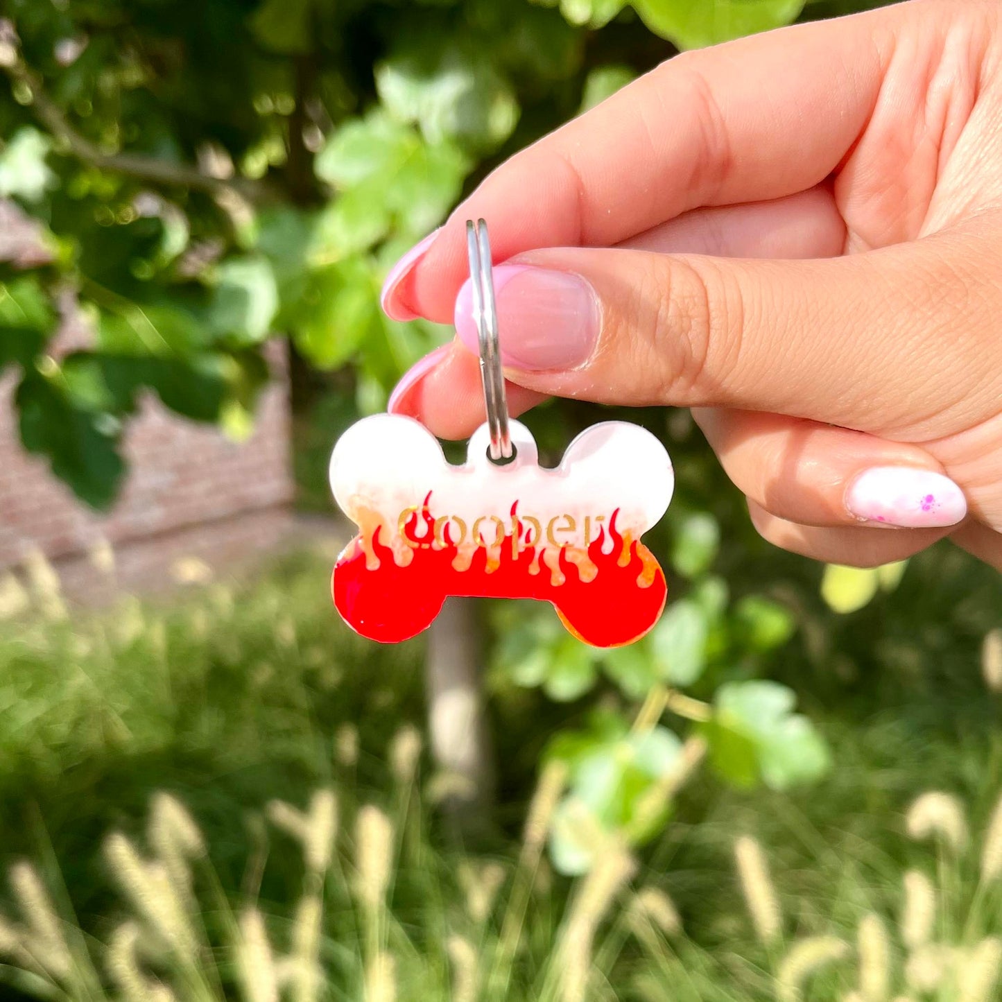 Slayer anime dog tags