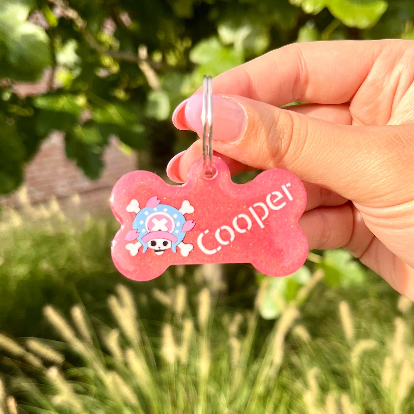 Custom anime dog tag