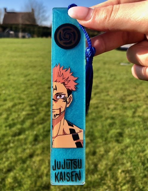 Custom anime bookmark