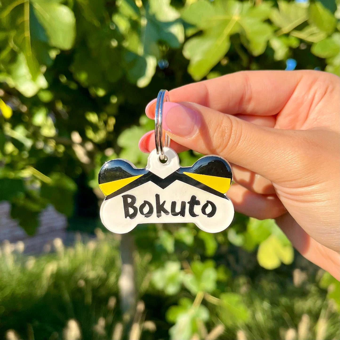 Volleyball boyz resin dog tag