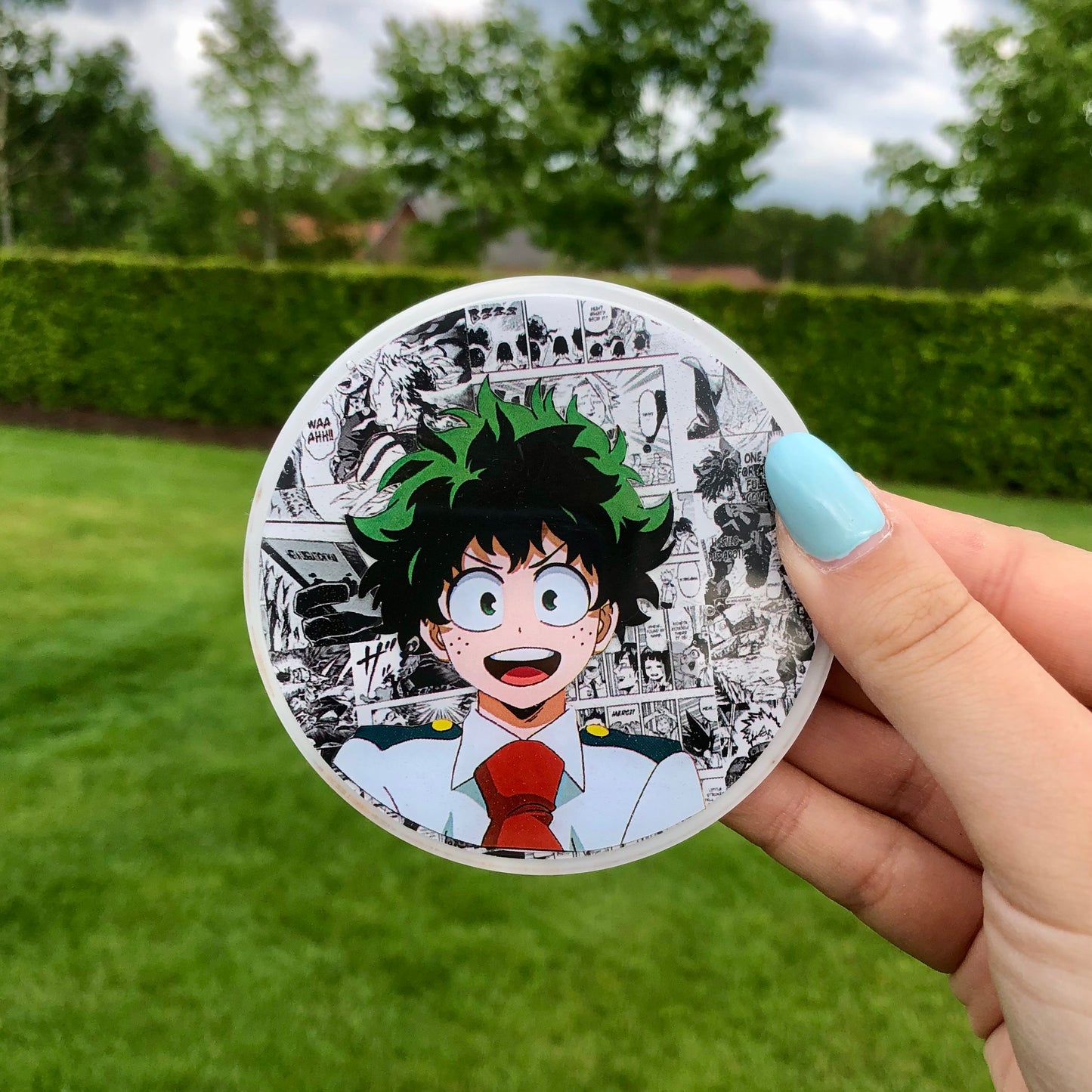 Hero anime resin coasters