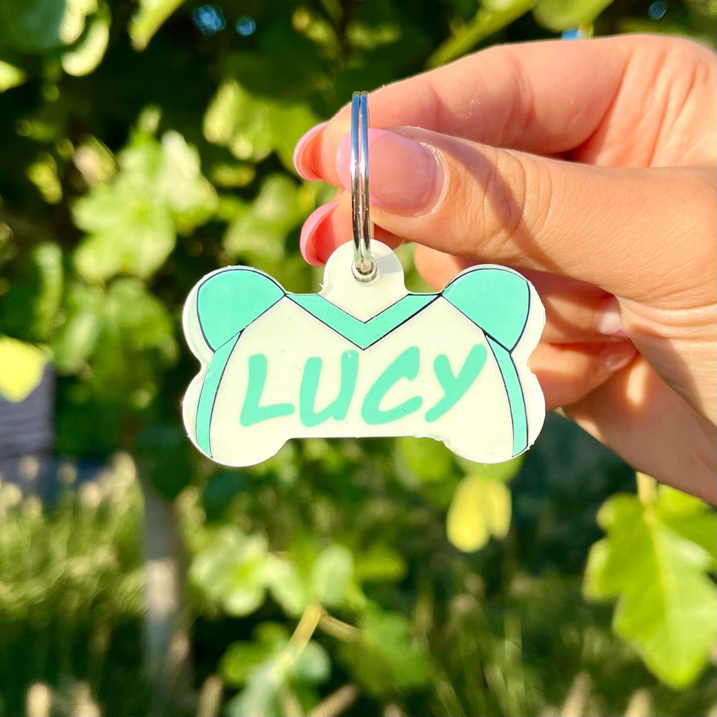 Volleyball boyz resin dog tag