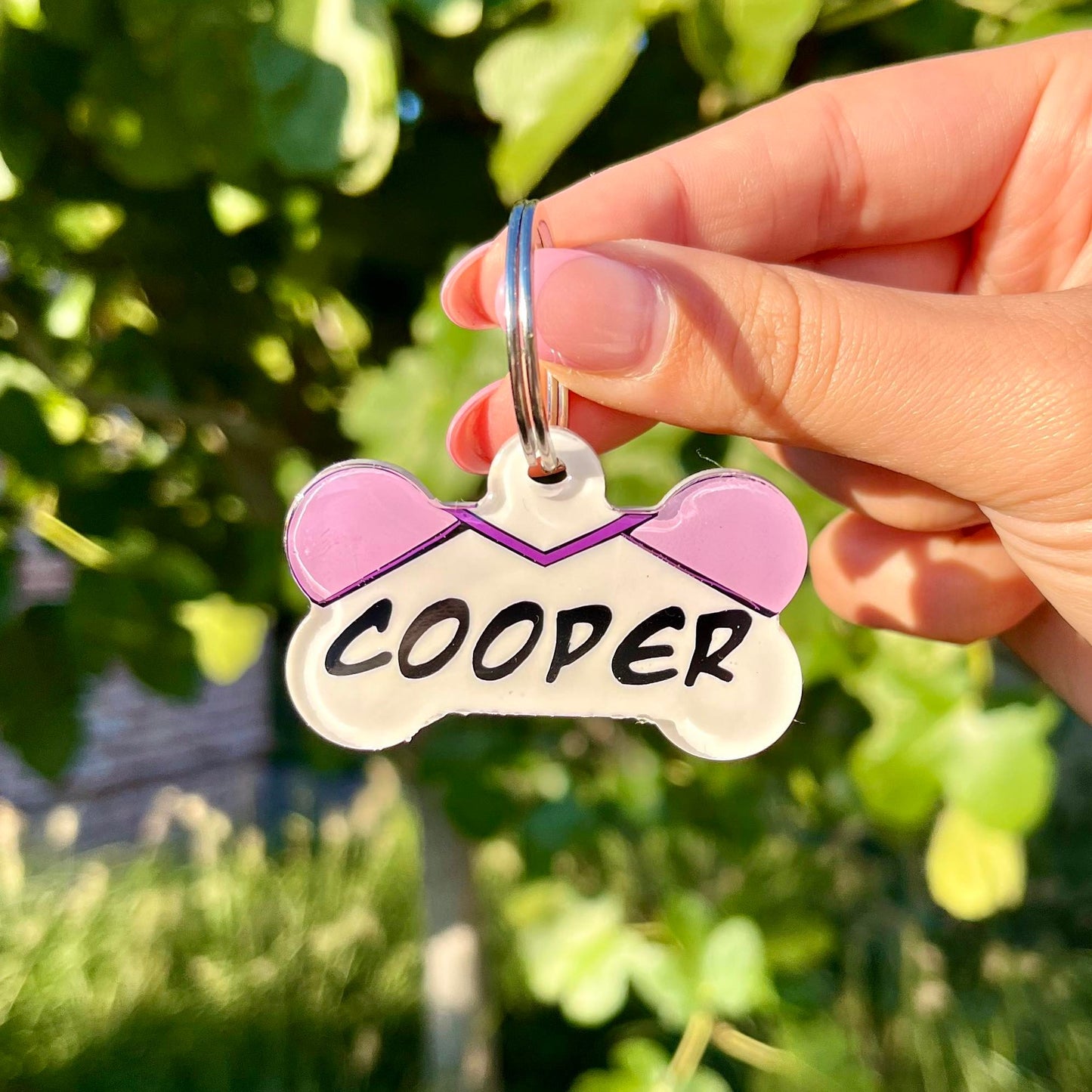 Volleyball boyz resin dog tag