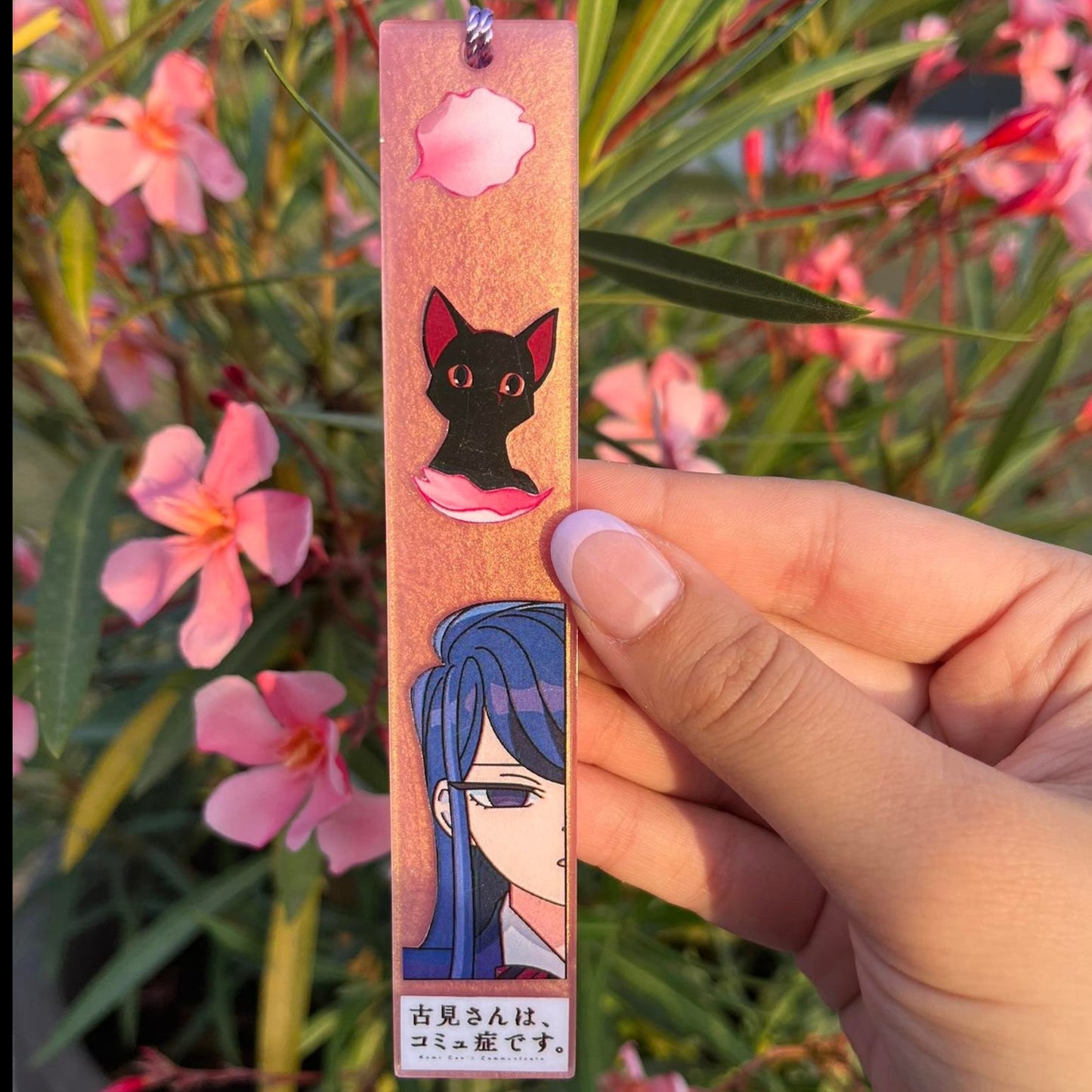 Custom anime bookmark