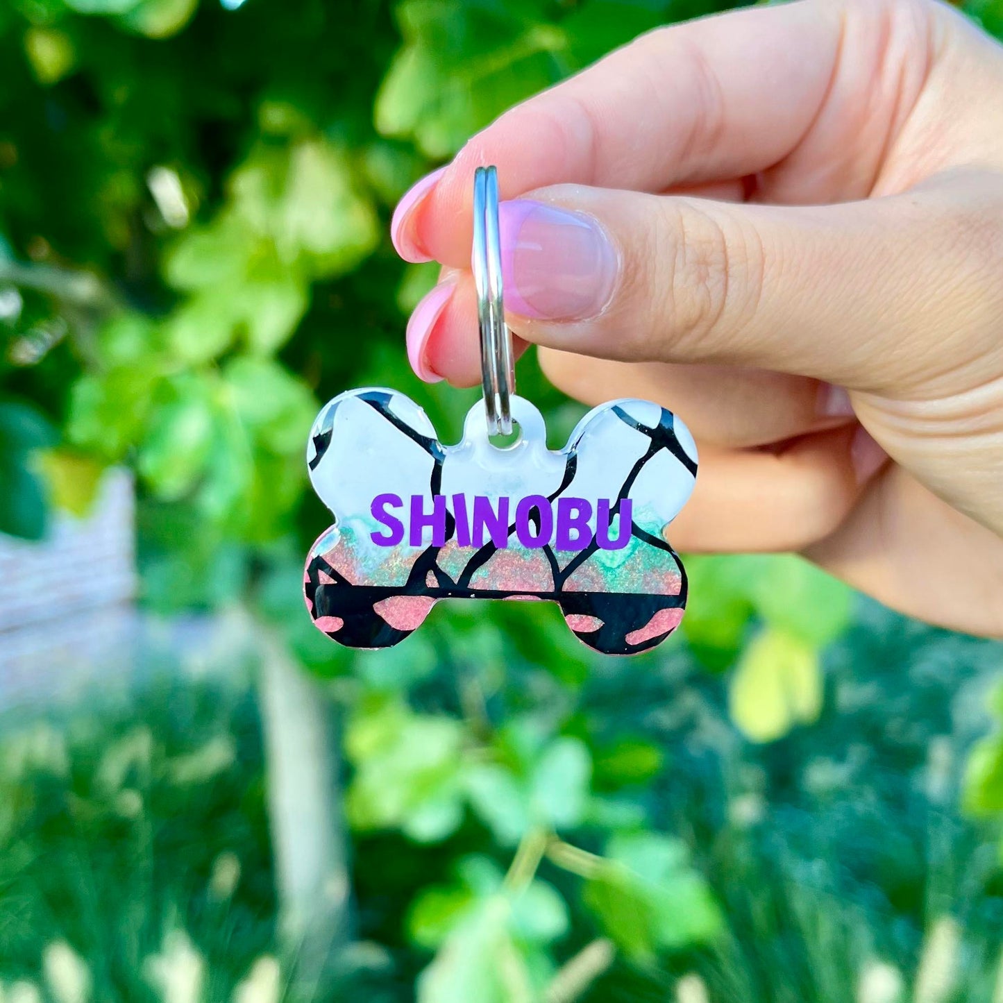 Slayer anime dog tags